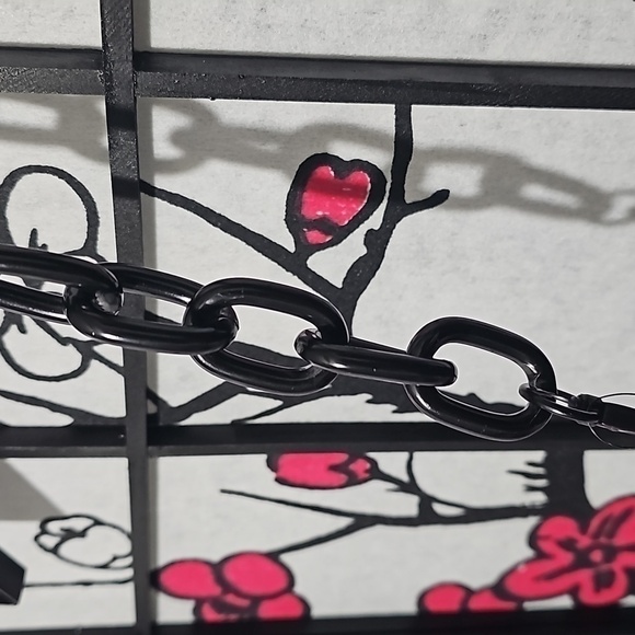 Badgley Mischka Vegan Leather‎ Bag Purse w/ Chain NWT - Picture 10 of 11